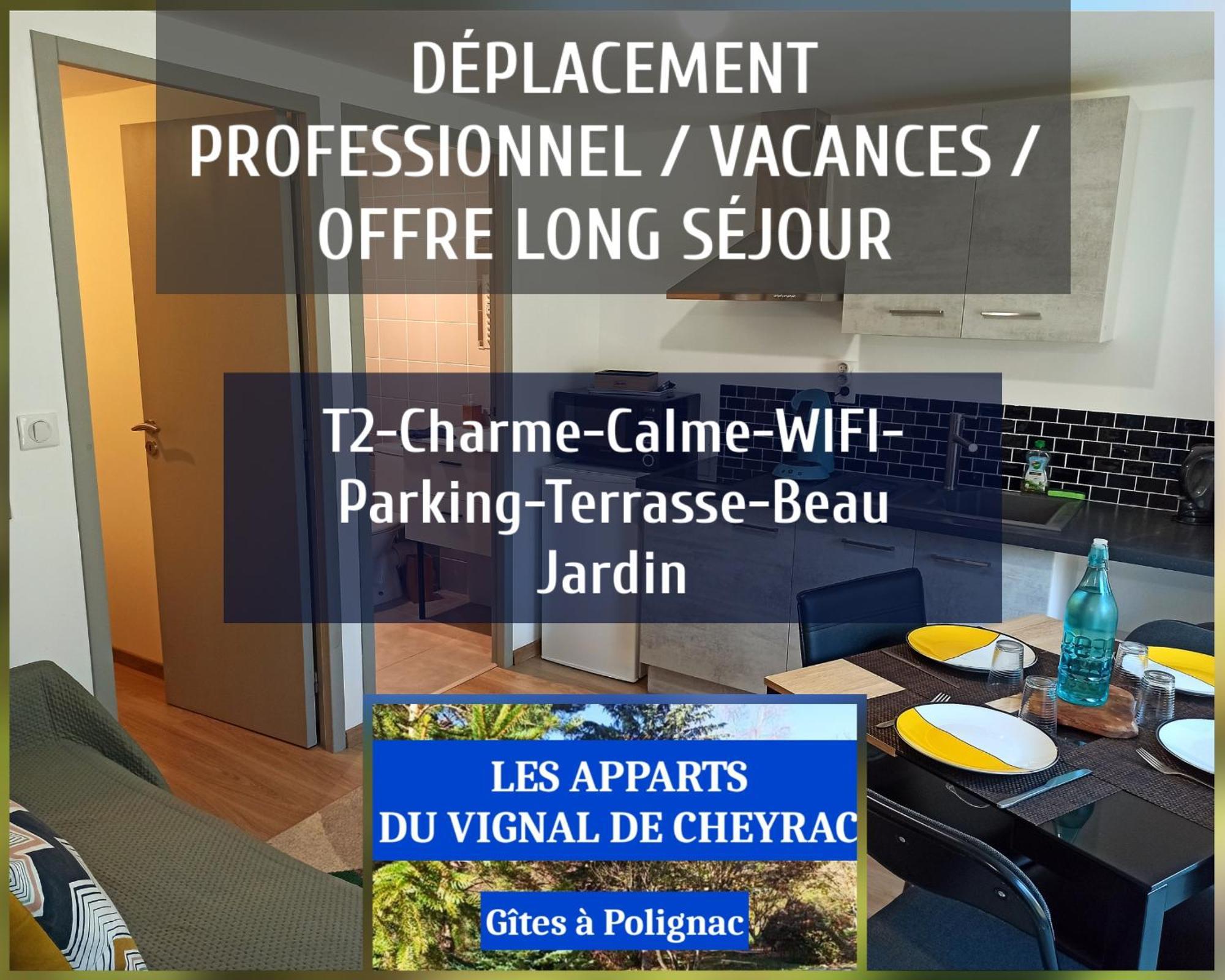 Les Apparts Du Vignal De Cheyrac Polignac  Exterior foto